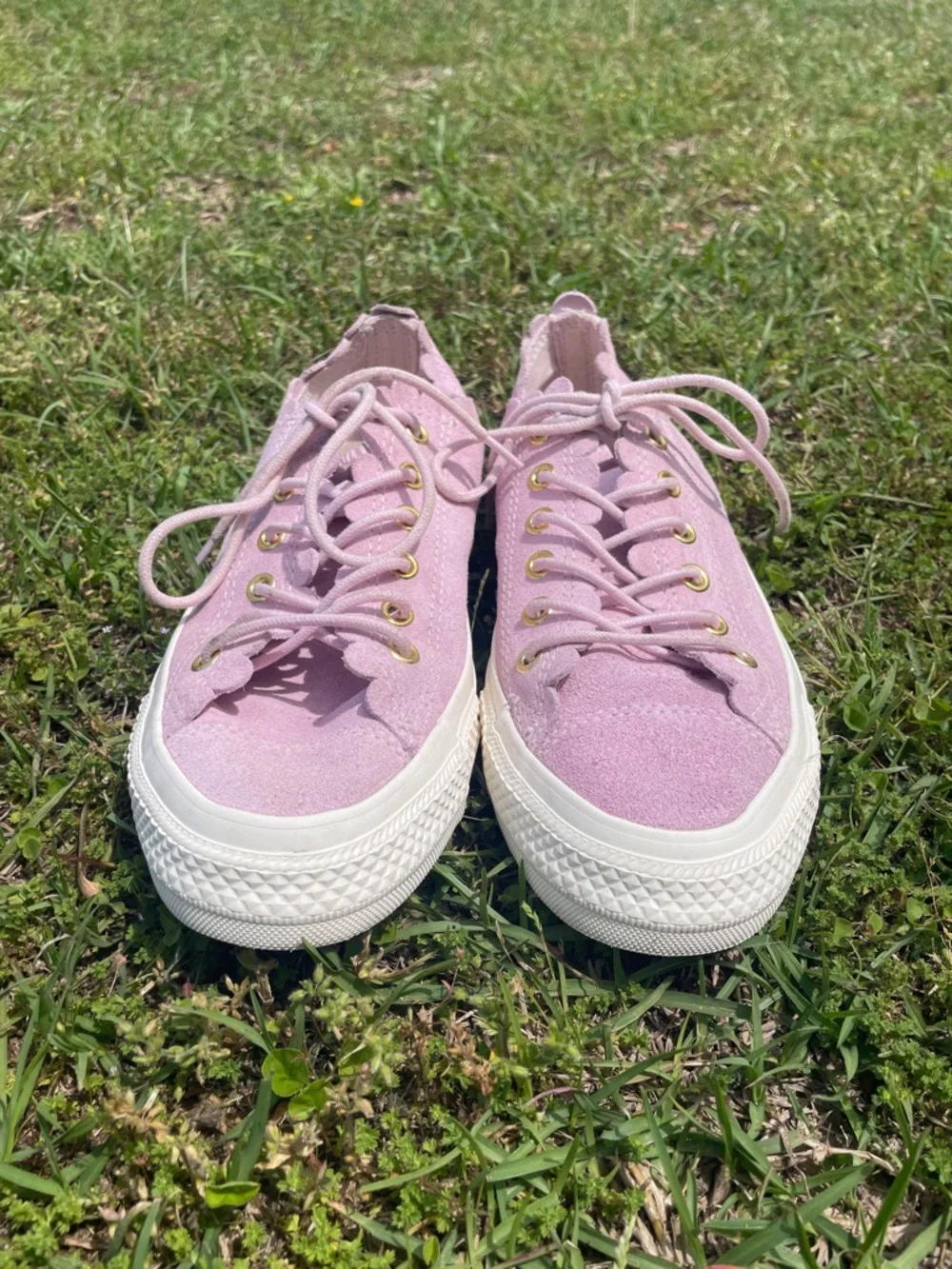 Converse All-Star Suede Shoes - Picture 2 of 8